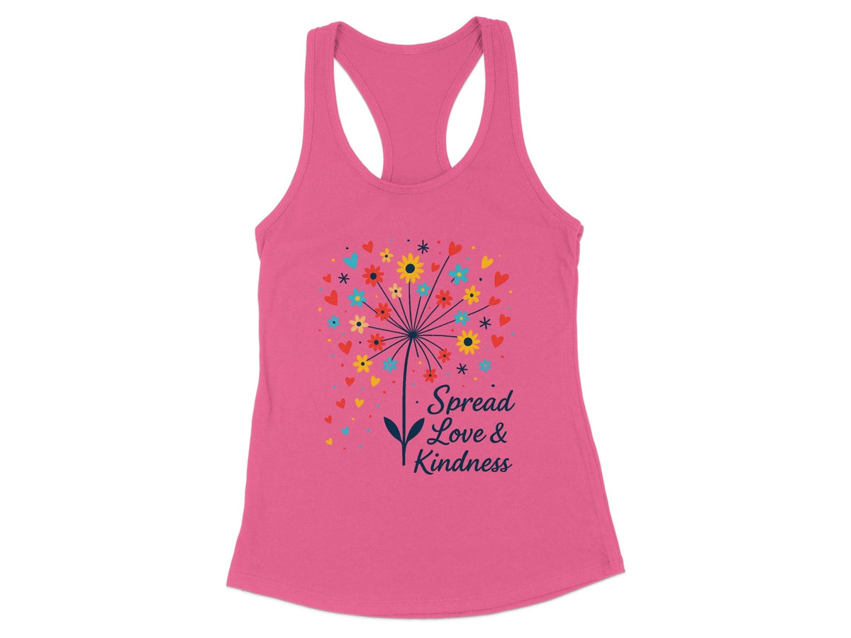 Spread Love Kindness Racerback Tank Top