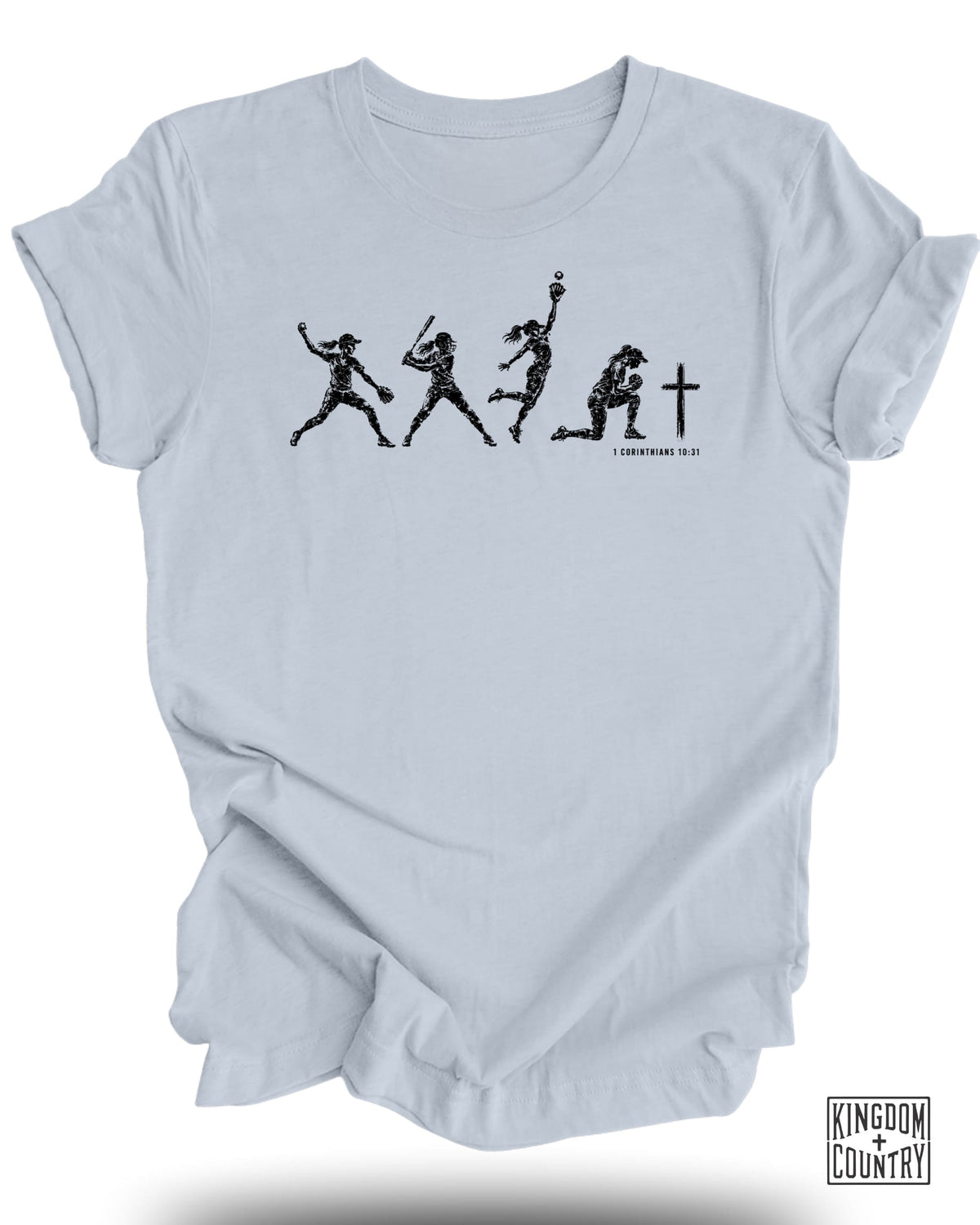 Softball Faith Journey T-Shirt