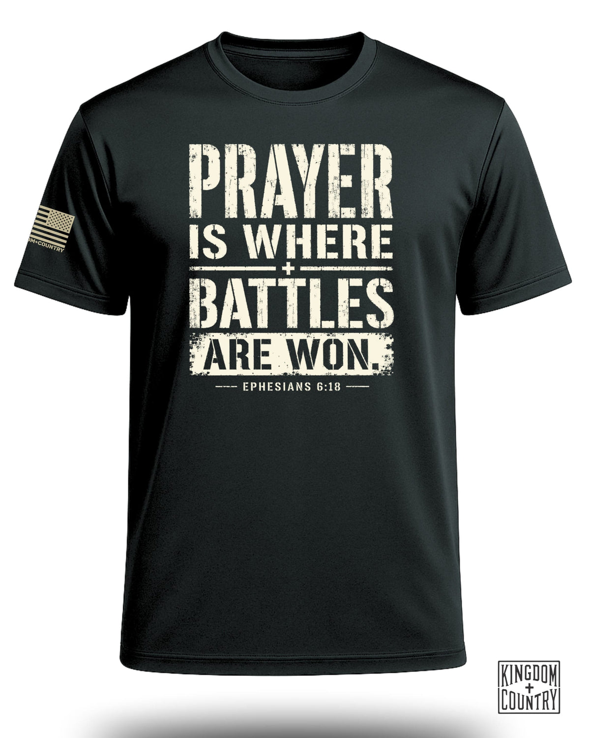 Prayer Is Where Battles Are Won Performance Shirt