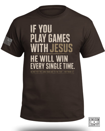 Games With Jesus T-Shirt