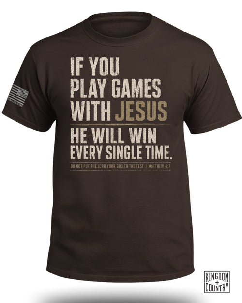 Games With Jesus T-Shirt