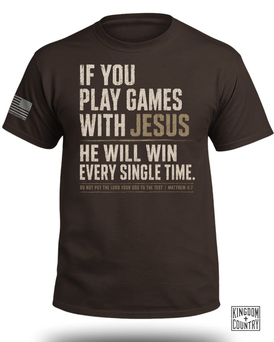 Games With Jesus T-Shirt