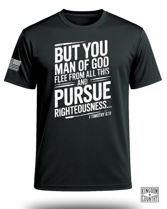 Man of God 1 Timothy 6:11 Performance Shirt