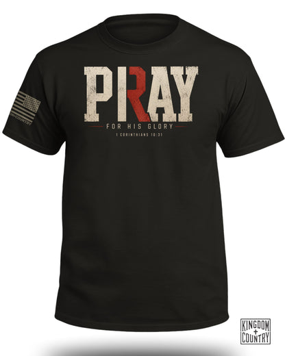 Play/Pray For His Glory T-Shirt