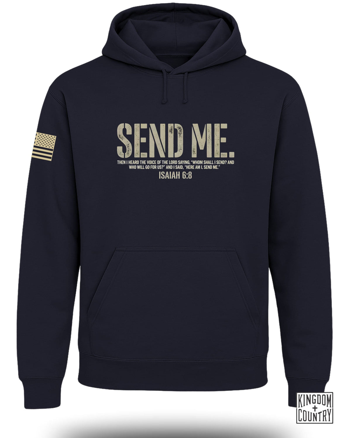 Send Me Isaiah 6:8 Christian Hoodie