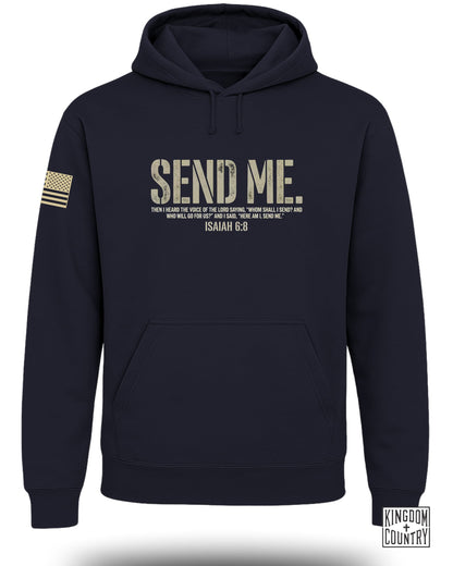 Send Me Isaiah 6:8 Christian Hoodie