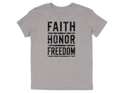 Faith Honor Freedom Youth T-Shirt