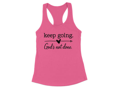 Keep Going Racerback Tank