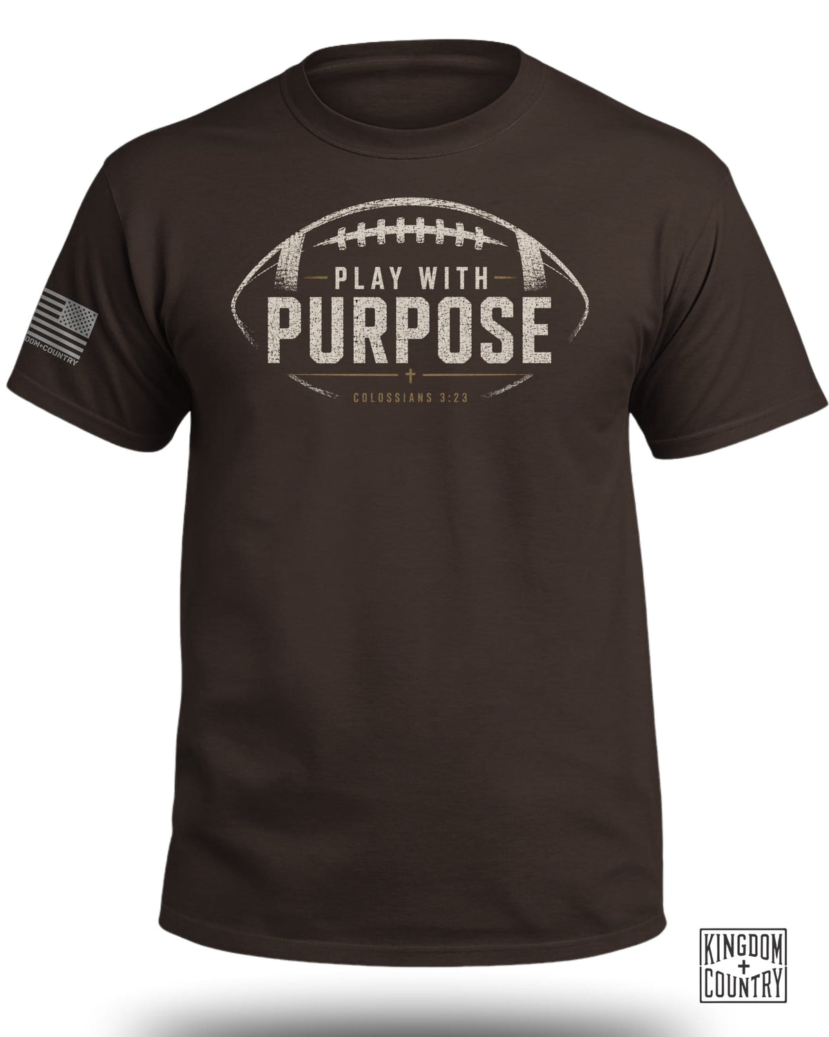 Play with Purpose - Football T-Shirt