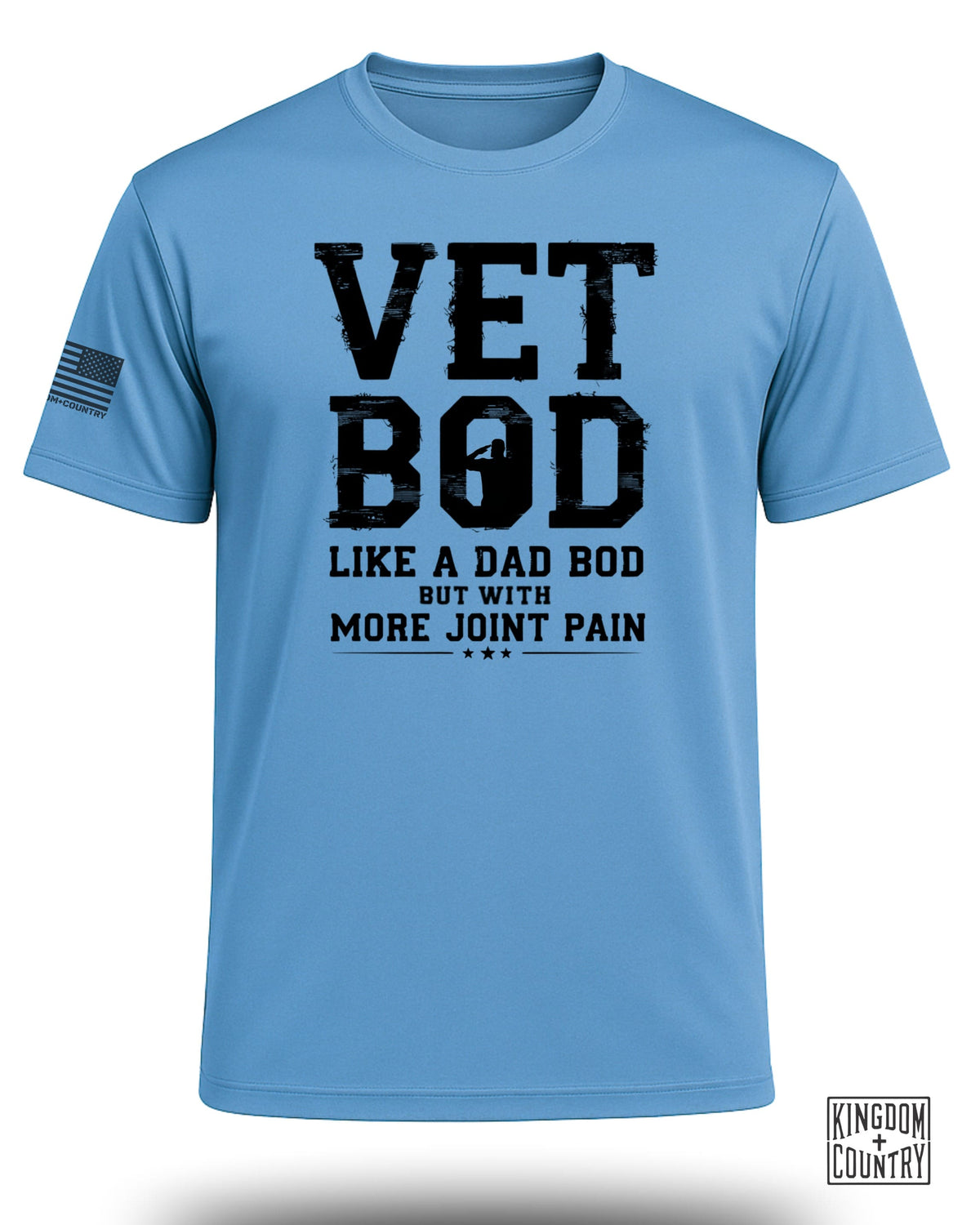 Vet Bod Veteran Humor Performance Shirt
