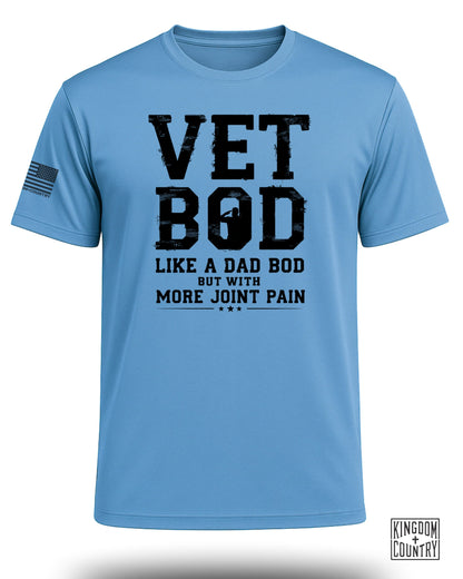 Vet Bod Veteran Humor Performance Shirt