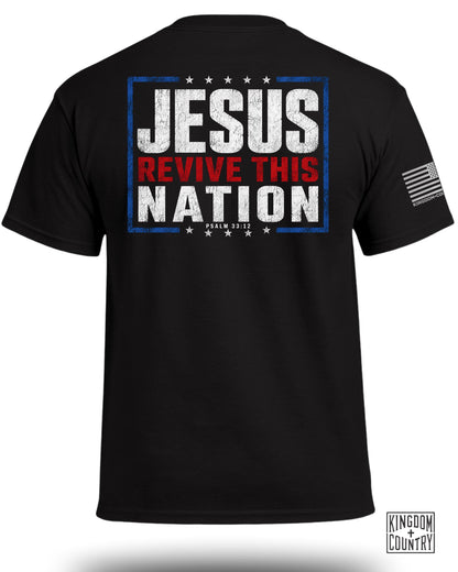 Jesus Revive This Nation Patriotic T-Shirt