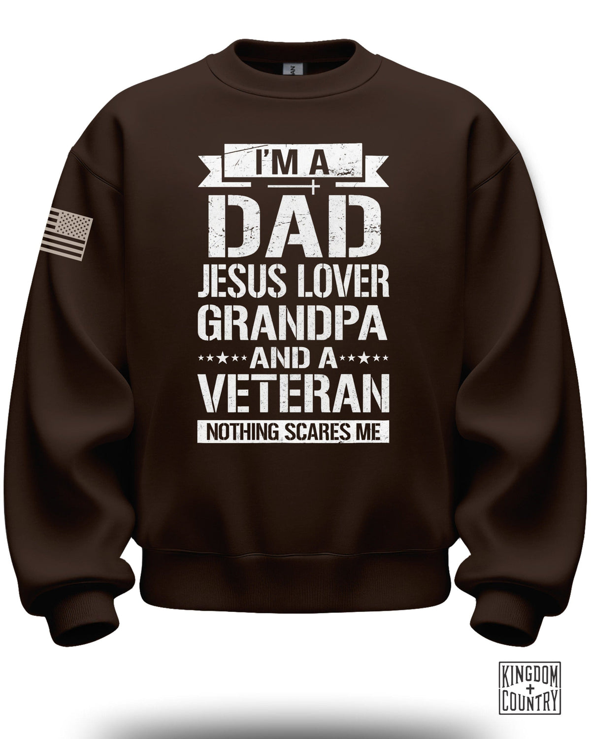 Veteran Grandpa Crewneck