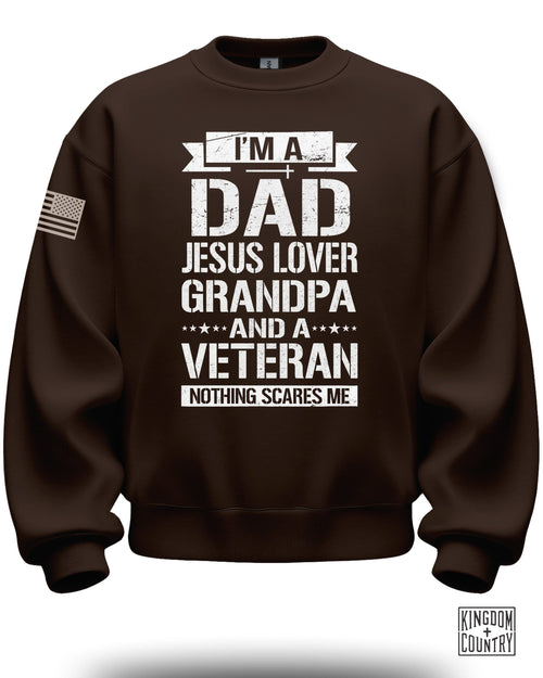 Veteran Grandpa Crewneck