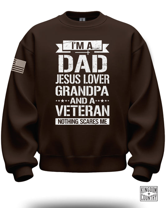 Veteran Grandpa Crewneck