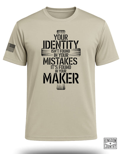 Identity In Maker Performance Shirt