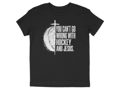 Hockey And Jesus Youth T-Shirt