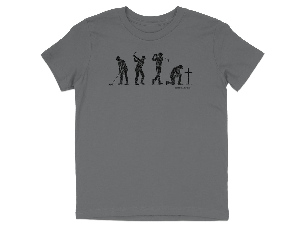 Golf Faith Journey Youth T-Shirt
