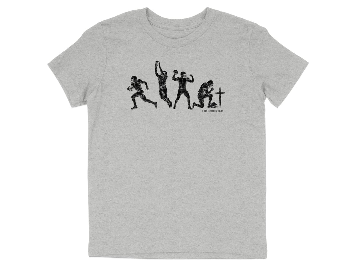 Football Faith Journey Youth T-Shirt