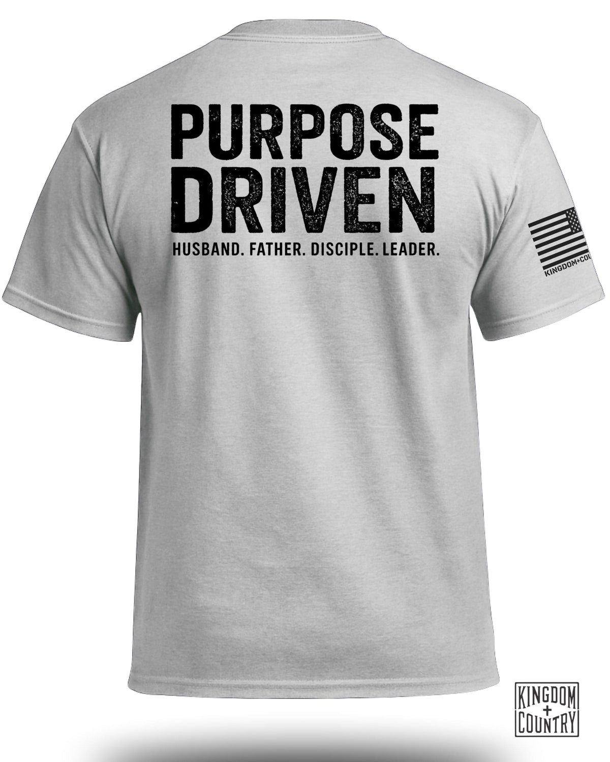 Purpose Driven-Husband Father Leader T-Shirt