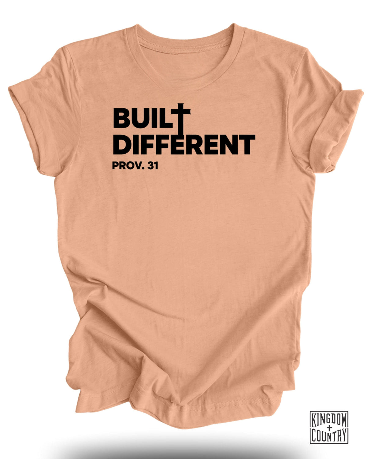 Built Different PROV 31 Women Christian T-Shirt