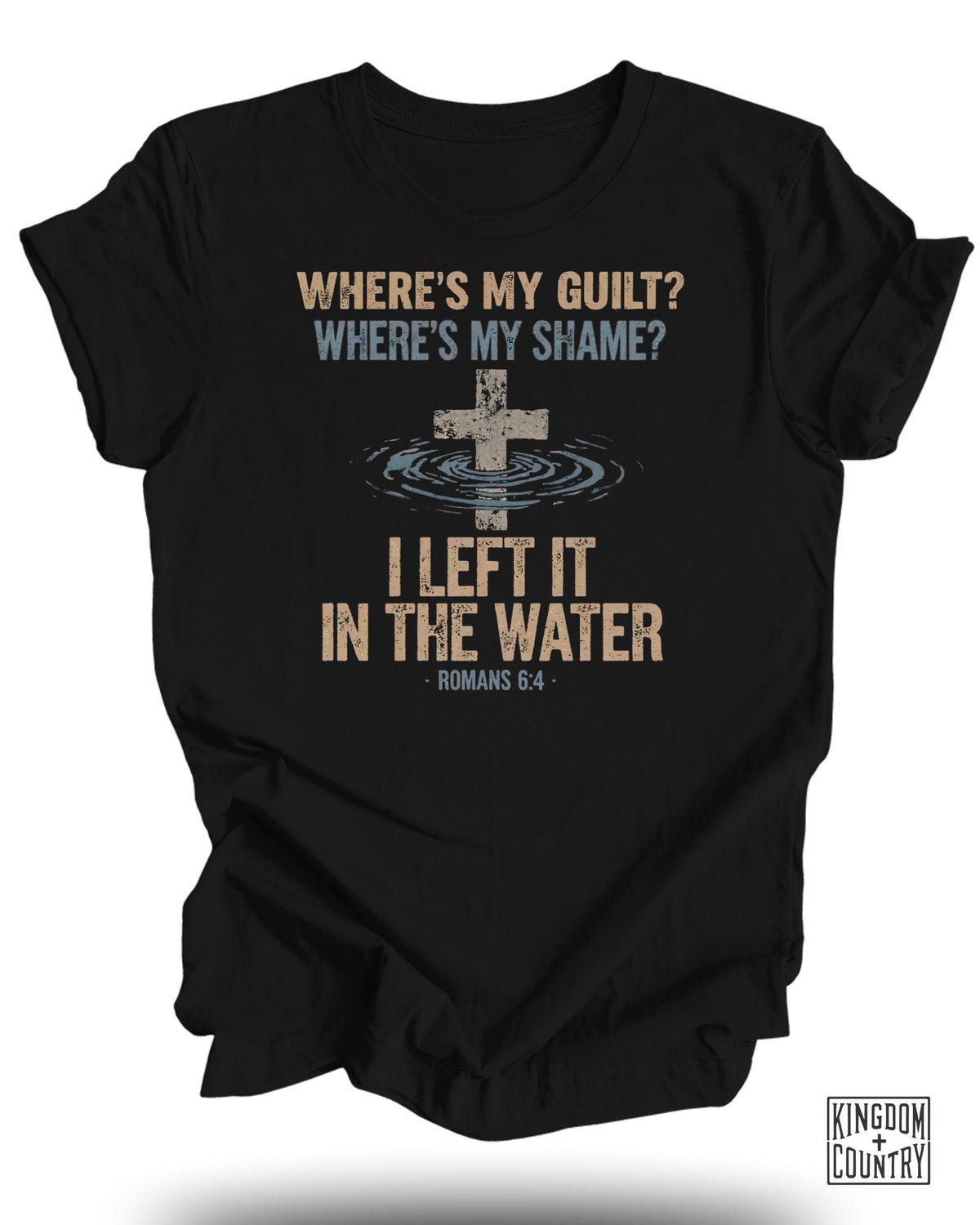 No Guilt No Shame - Left It In The Water T-Shirt