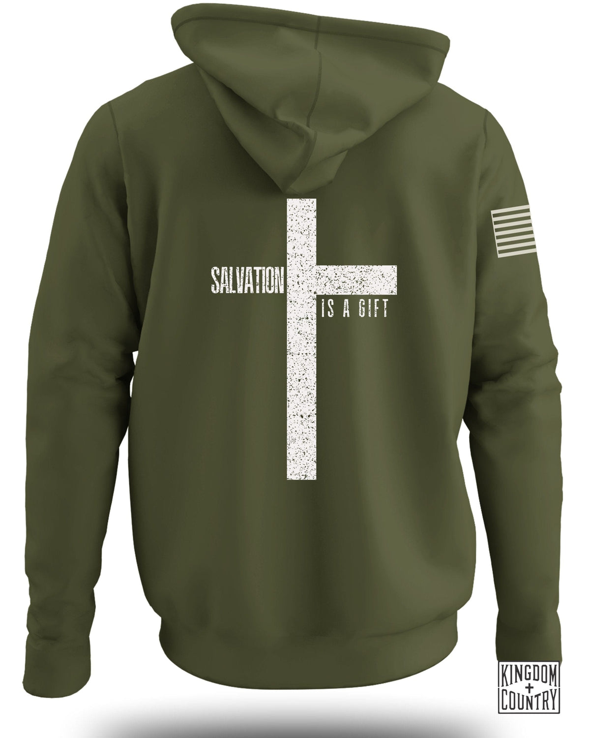 Salvation is a Gift Cross Hoodie