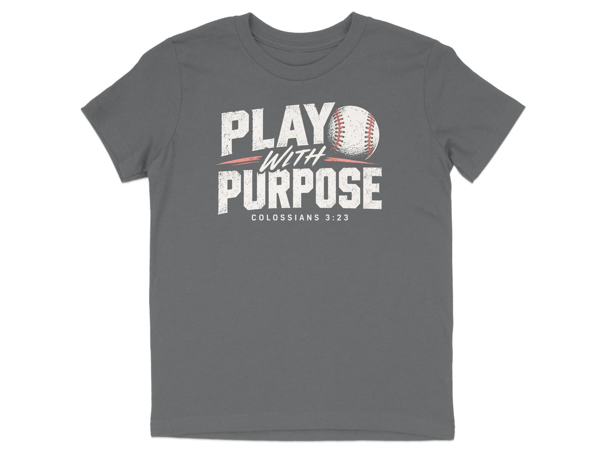 Play With Purpose Baseball Youth T-Shirt