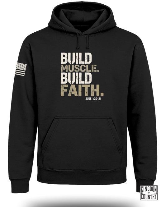 Build Muscle Build Faith Hoodie