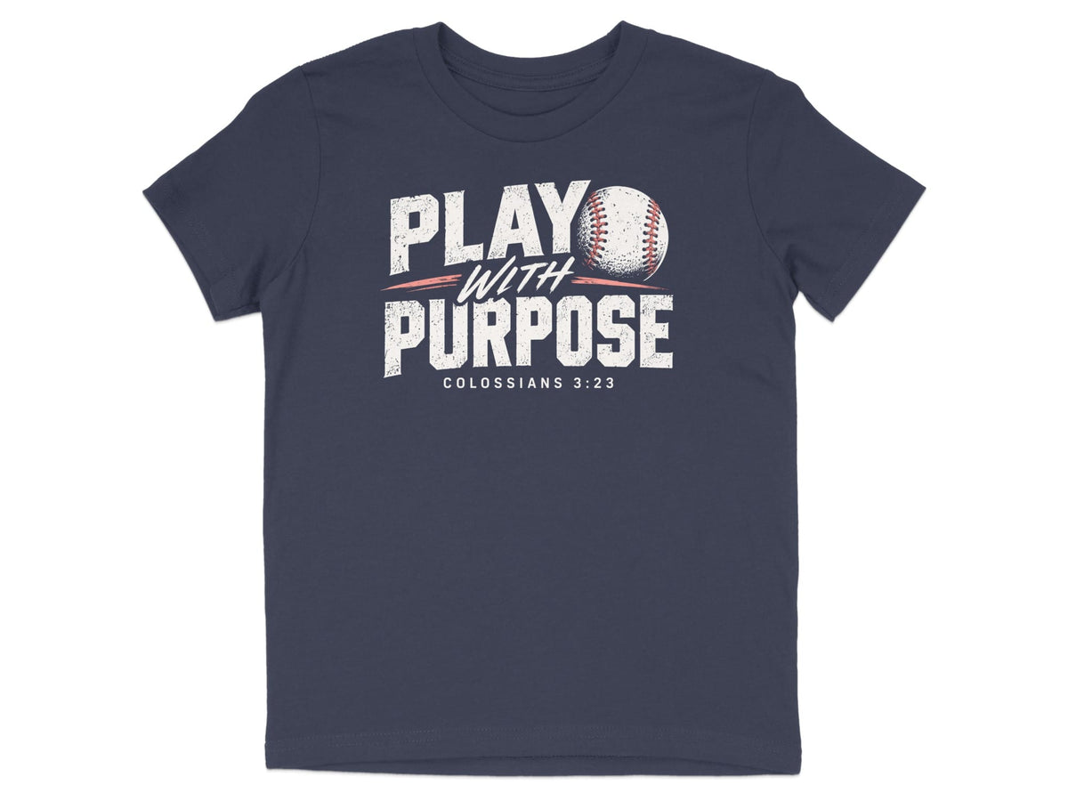 Play With Purpose Baseball Youth T-Shirt