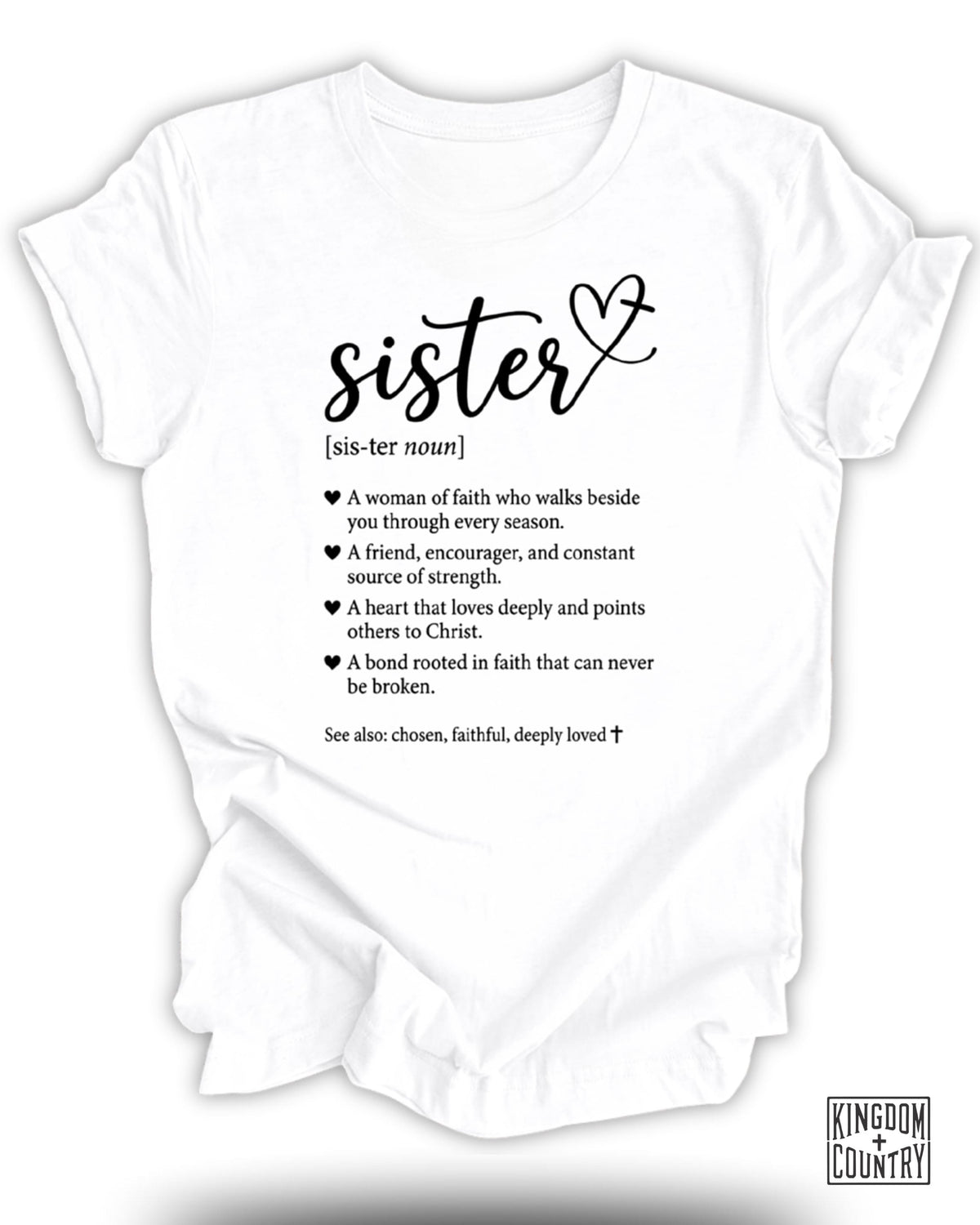 Christian Sister Definition T-Shirt