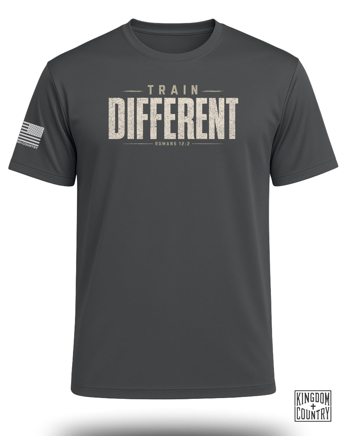 Train Different Romans 12:2 Performance Shirt