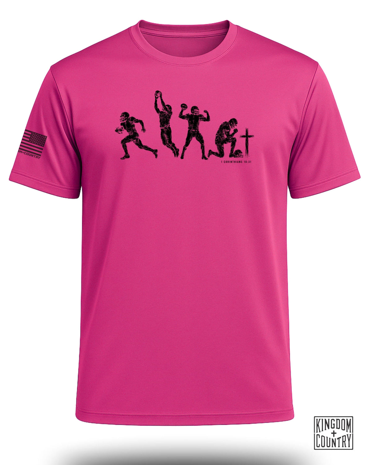Gridiron Faith 1 Corinthians 10:31 Performance Shirt