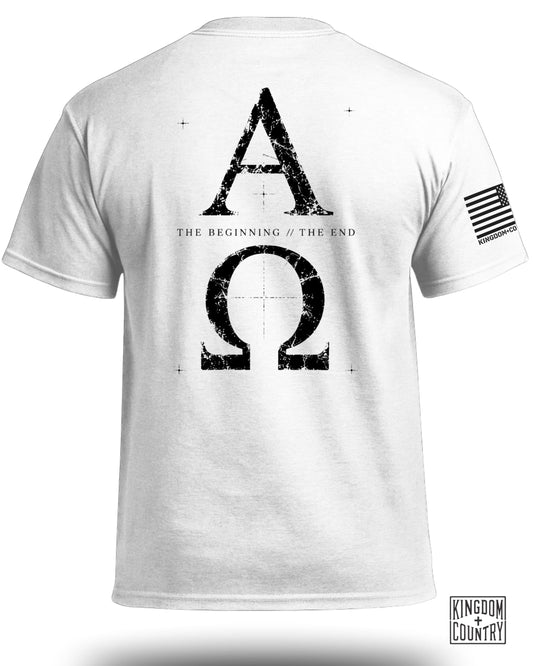 Alpha and the Omega Revelation 22:13 T-Shirt
