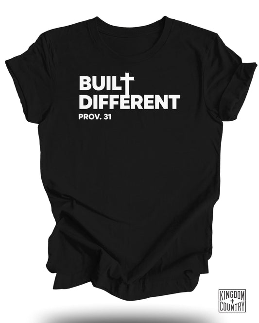 Built Different PROV 31 Women Christian T-Shirt