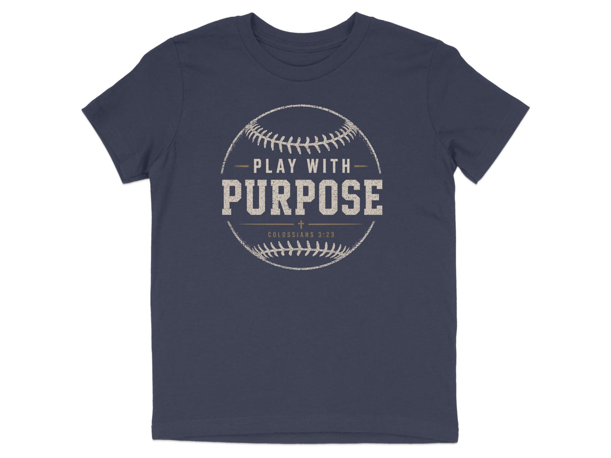 Play with Purpose - Baseball Youth T-Shirt