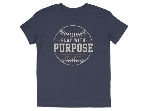 Play with Purpose - Baseball Youth T-Shirt
