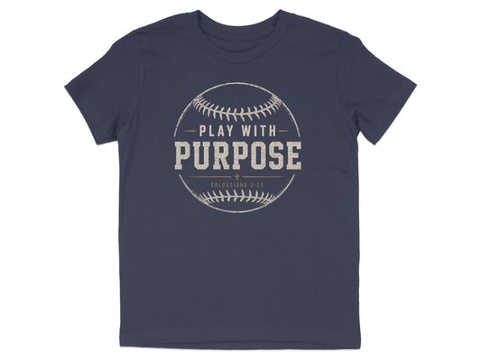 Play with Purpose - Baseball Youth T-Shirt