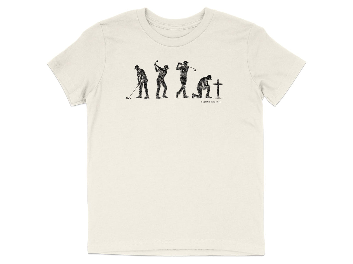 Golf Faith Journey Youth T-Shirt