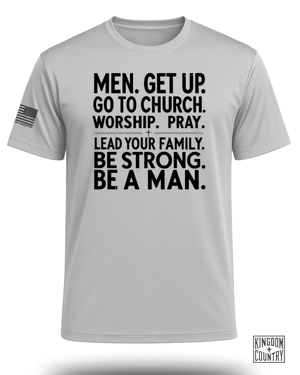 Be A Man Christian Performance Shirt
