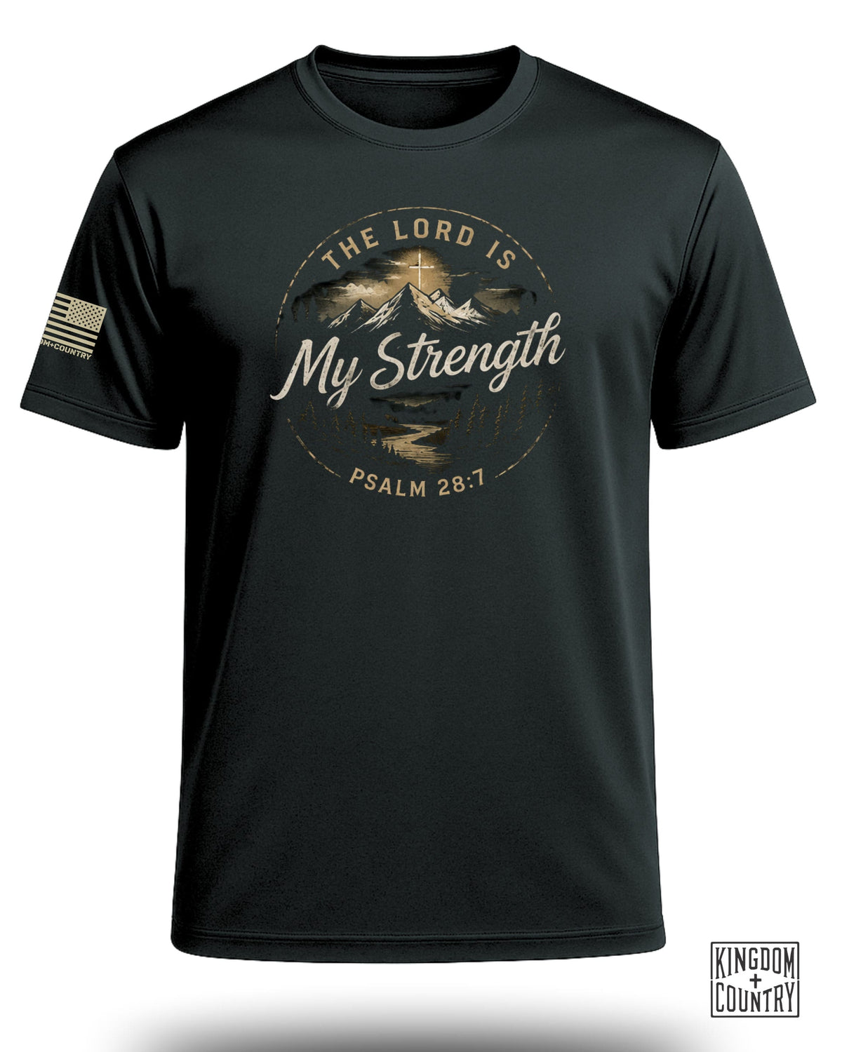 Lord Is My Strength Mountain Performance Shirt