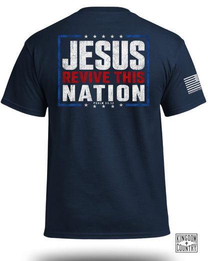 Jesus Revive This Nation Patriotic T-Shirt