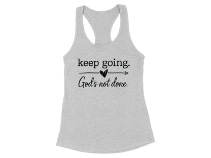 Keep Going Racerback Tank