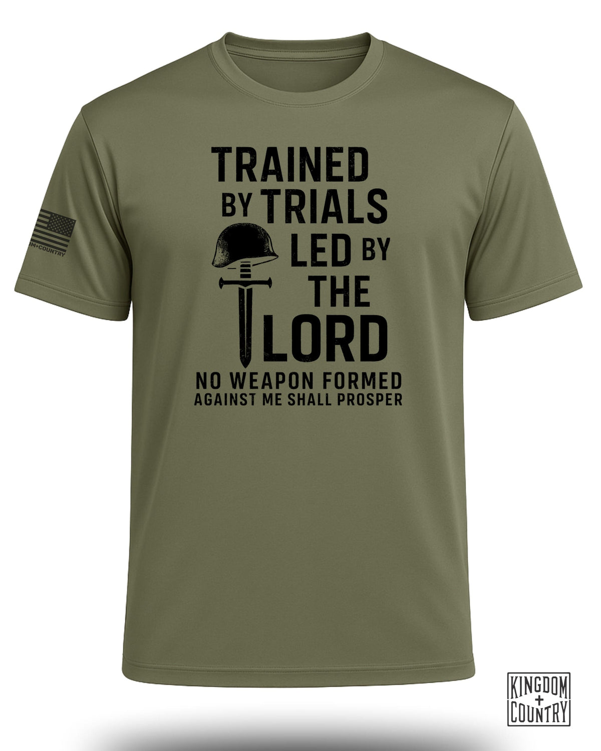 Trained By Trials Faith Performance Shirt