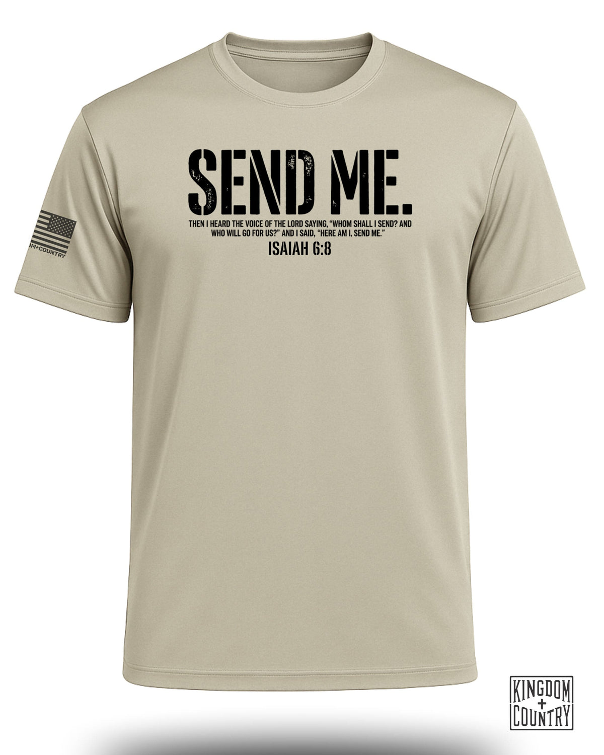 Send Me Isaiah 6:8 Performance Shirt