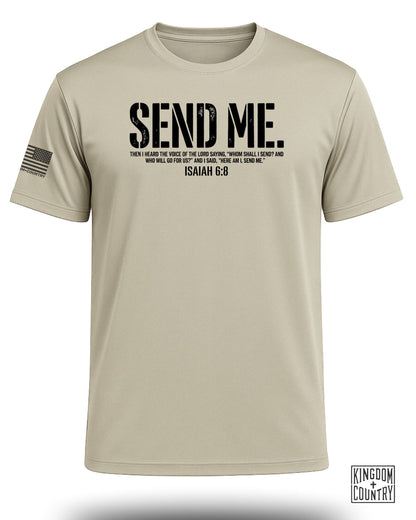 Send Me Isaiah 6:8 Performance Shirt