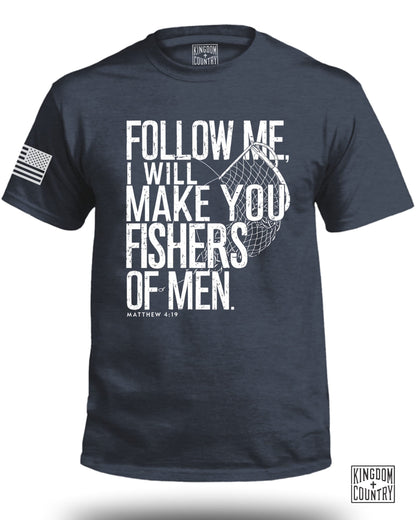 Follow Me Fishers of Men T-Shirts