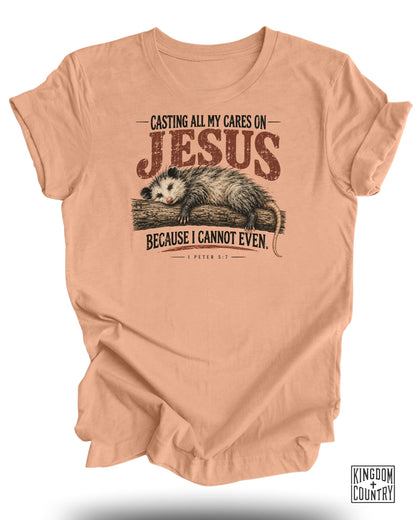 Casting All My Cares on Jesus T-Shirt