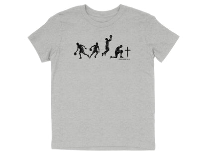 Basketball Faith Journey Youth T-Shirt