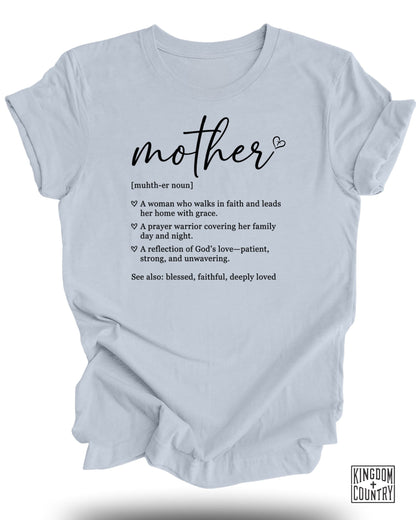 Christian Mother Definition T-Shirt